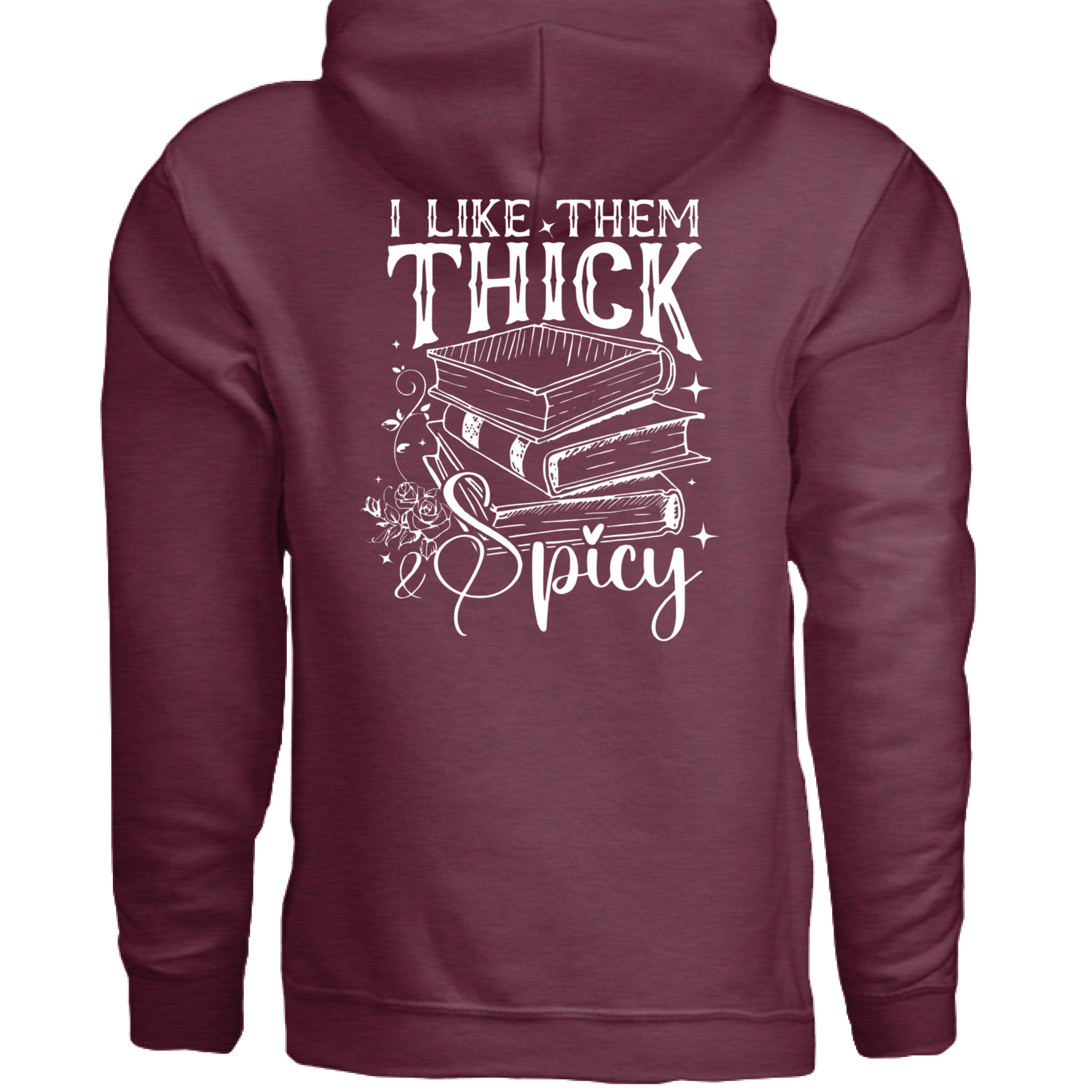 Heather Sport Dark Maroon - BACK