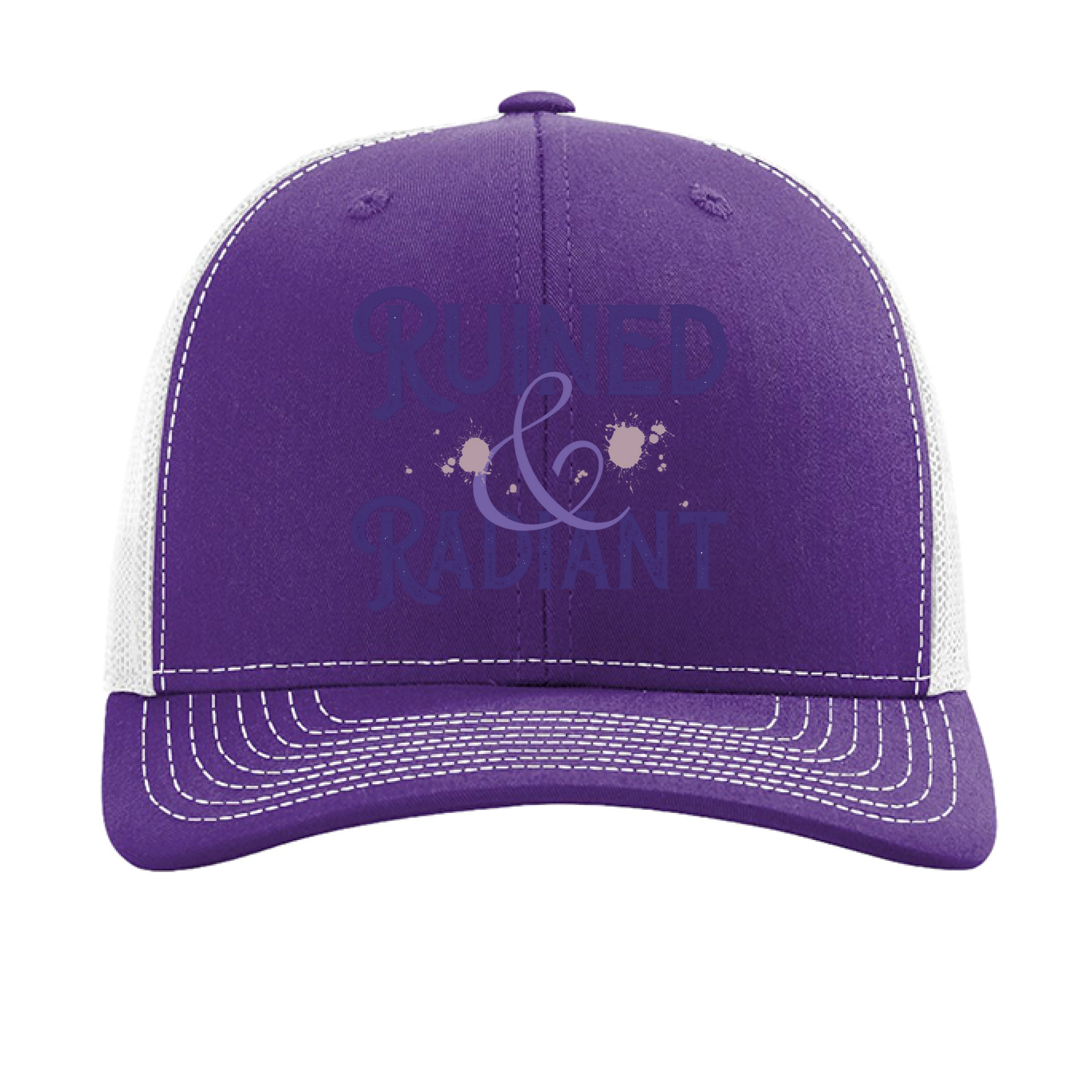 Purple/ White - FRONT